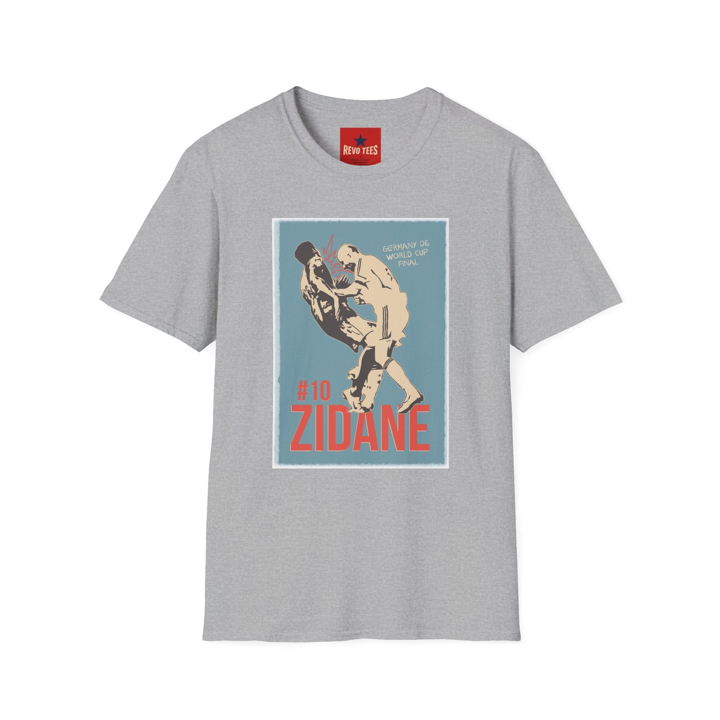 World Cup 2026 - France Headbutt Soccer T-Shirt — 2006 World Cup Retro Football Tee