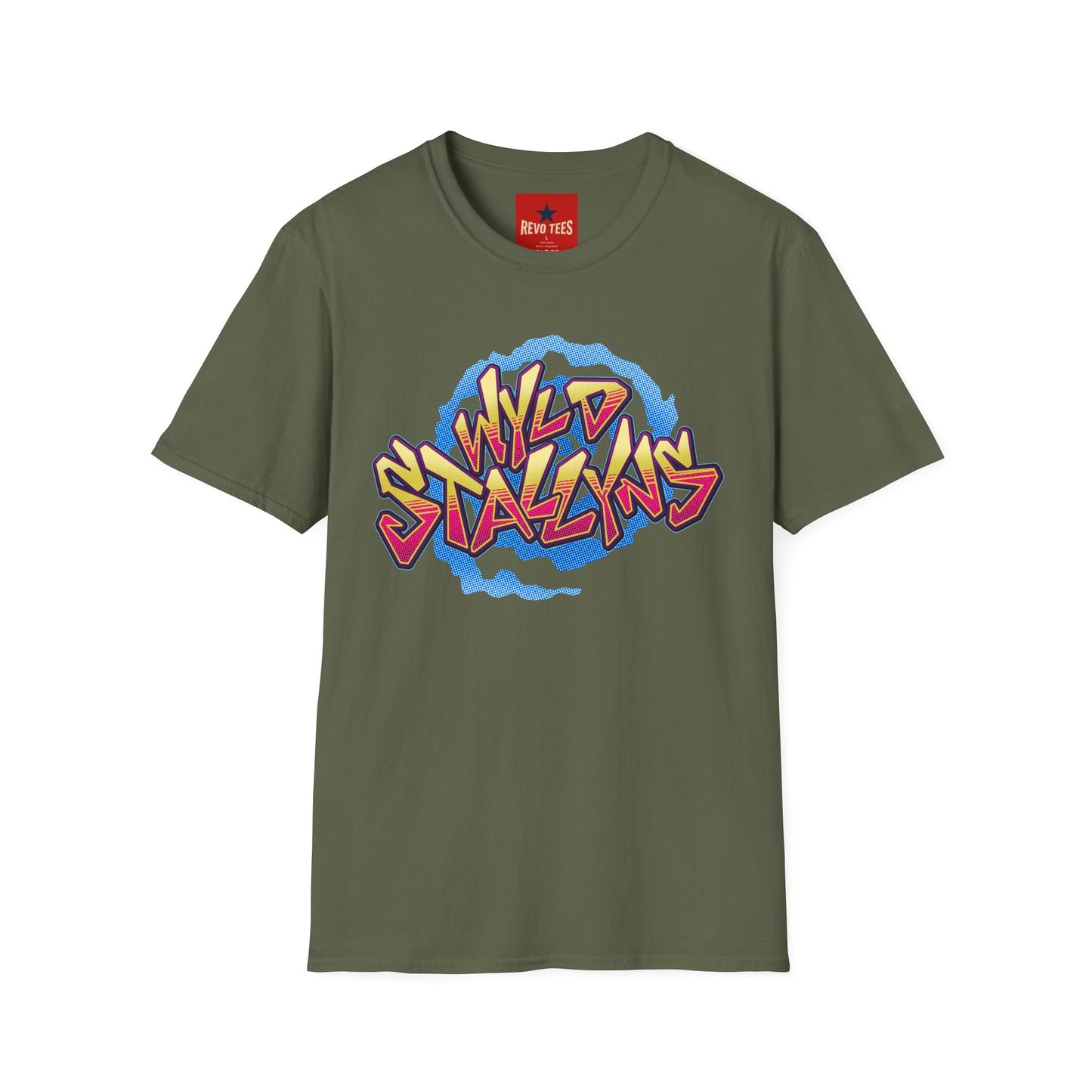Graffiti "Wild Stalkins" T‑Shirt — Bold Streetwear Graphic Tee