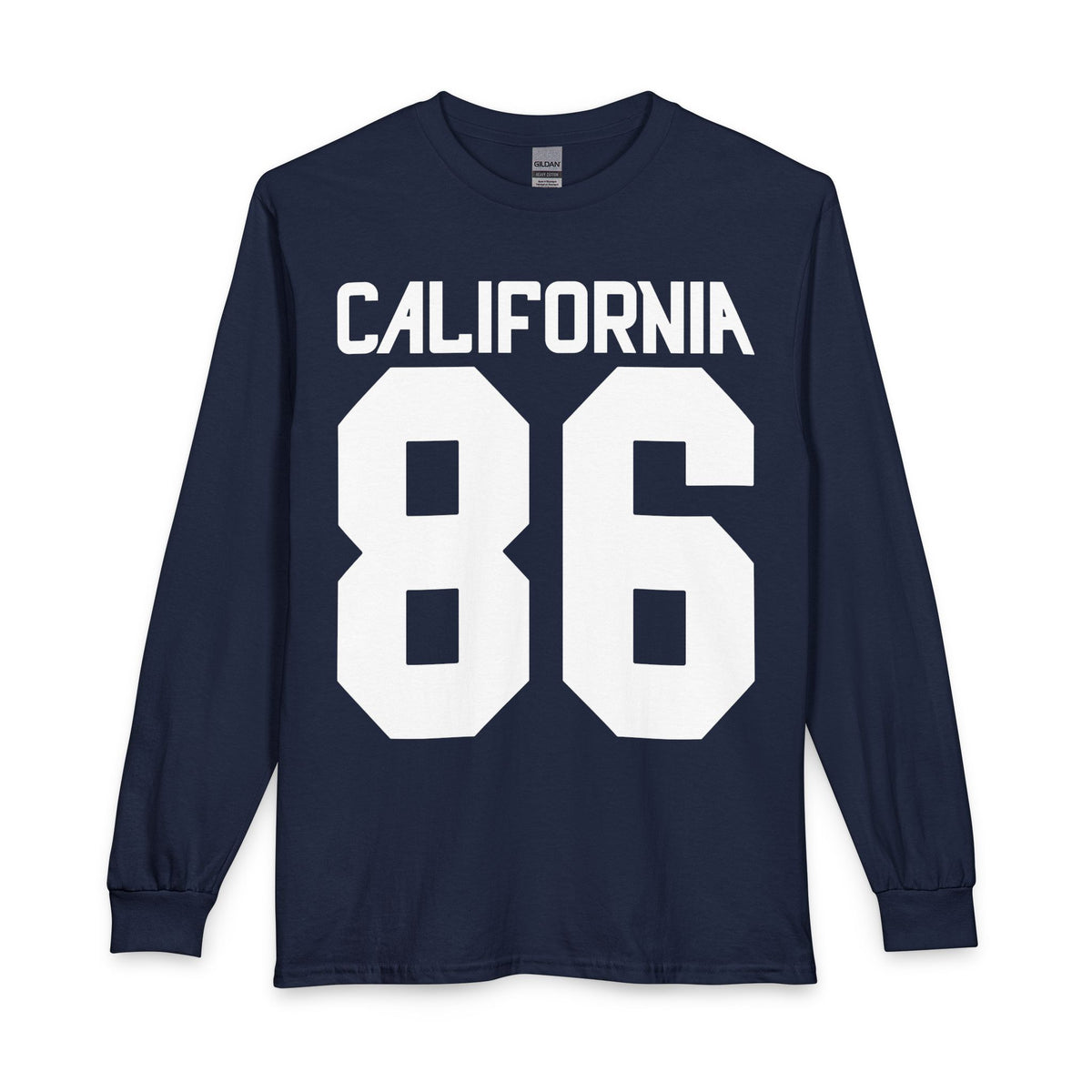 Revotees California 86 Long-Sleeve Shirt Retro Athletic State T-Shirt - alternate view 8