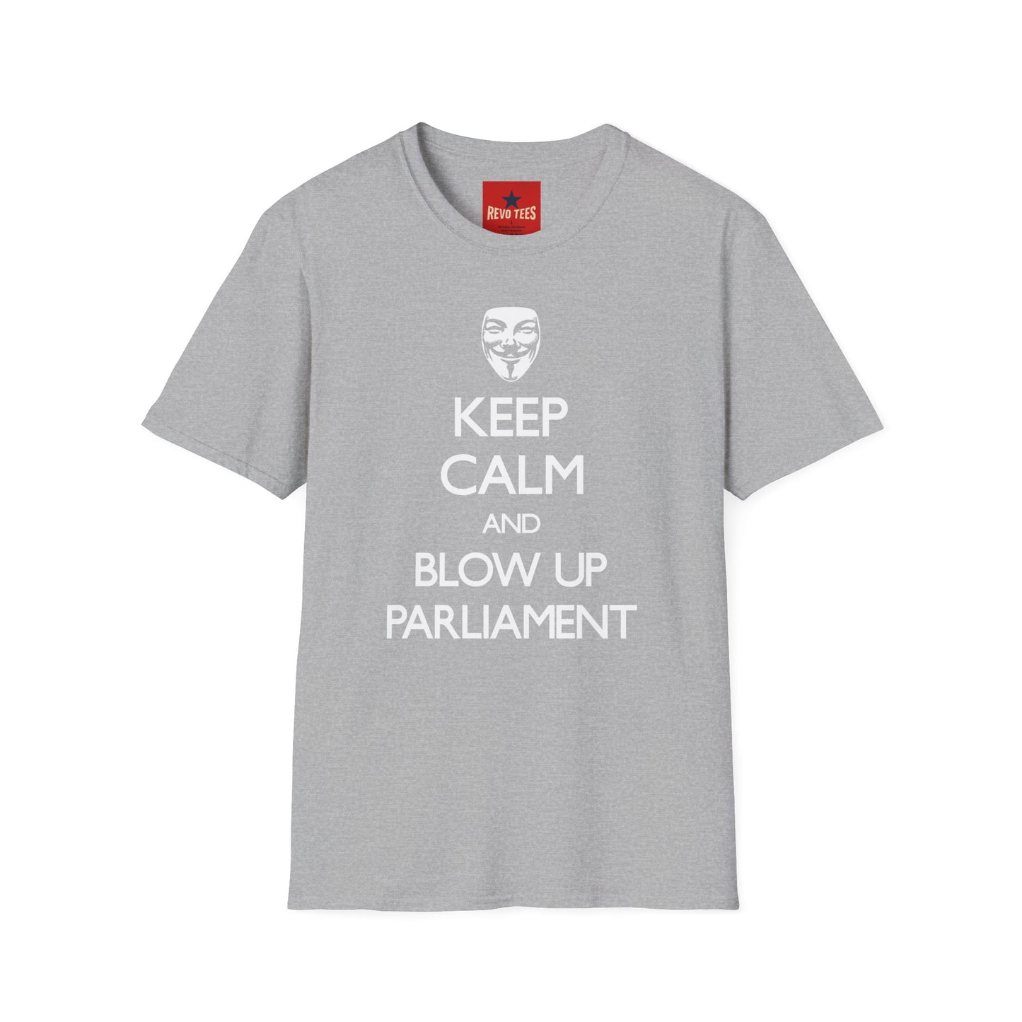 Keep Calm and Blow Up Parliament T-Shirt