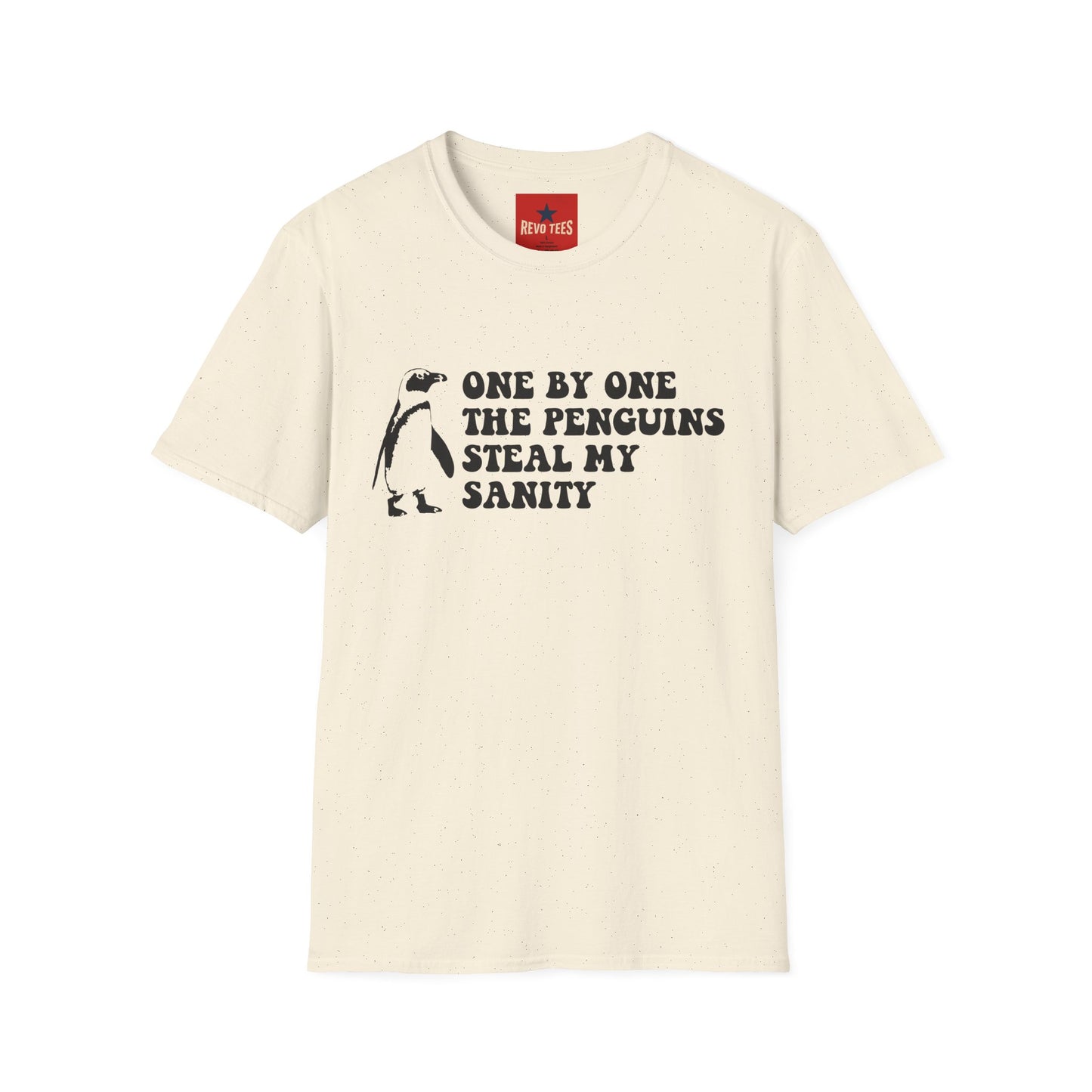 Penguins Steal My Sanity - Unisex Softstyle T-Shirt