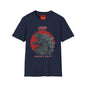 Godzilla Vintage Red Sun T-Shirt — Japanese Kaiju Graphic Tee