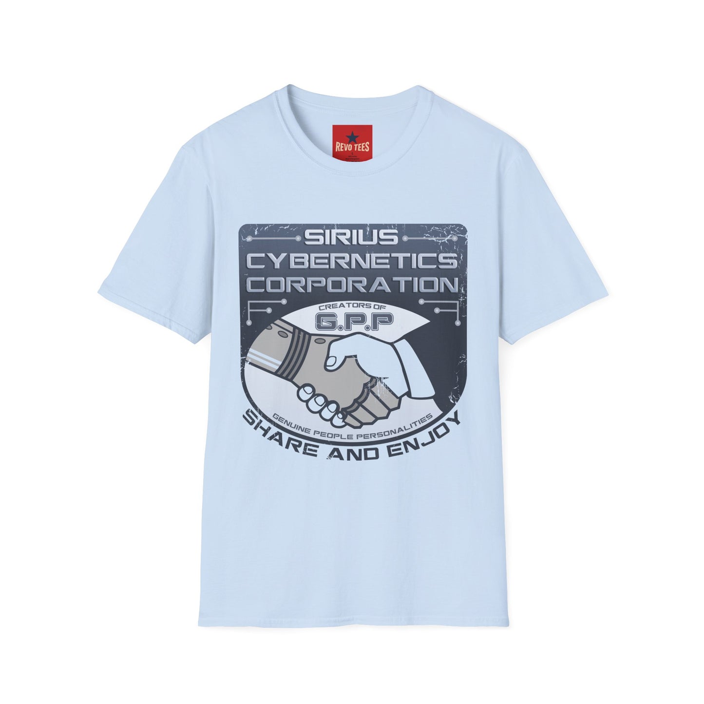 Cybernetic Corporation T‑Shirt — "Sirius Cybernetics Corporation" Retro Sci‑Fi Tee