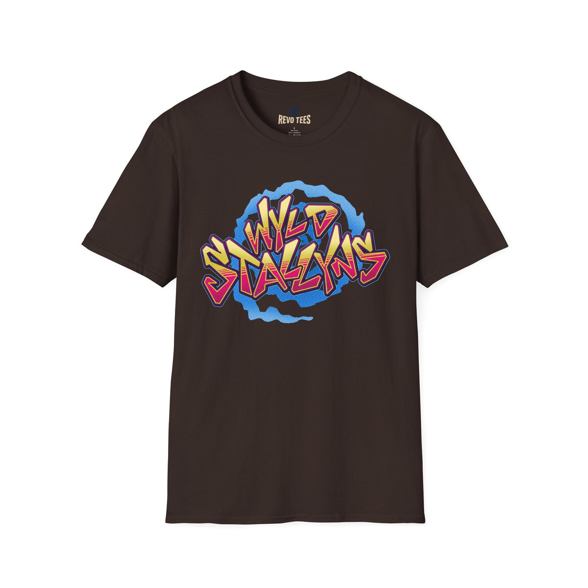 Revotees Graffiti Wild Stalkins Bold Streetwear Graphic T-Shirt - alternate view 5