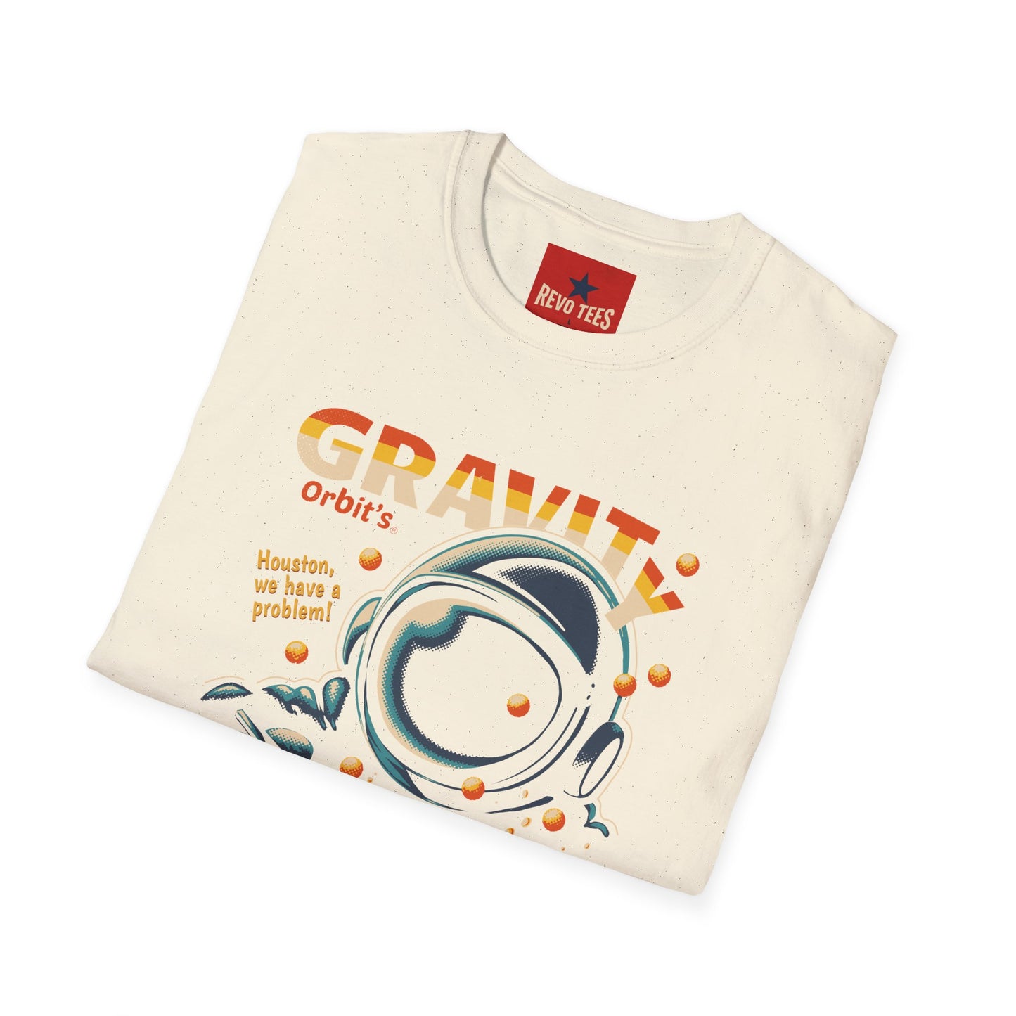Gravity Orbit Astronaut T-Shirt — Retro Space Graphic Tee
