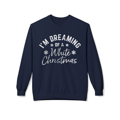 I'm Dreaming of a White Christmas - Lyrics on a Sweatshirt