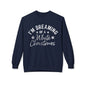 I'm Dreaming of a White Christmas - Lyrics on a Sweatshirt