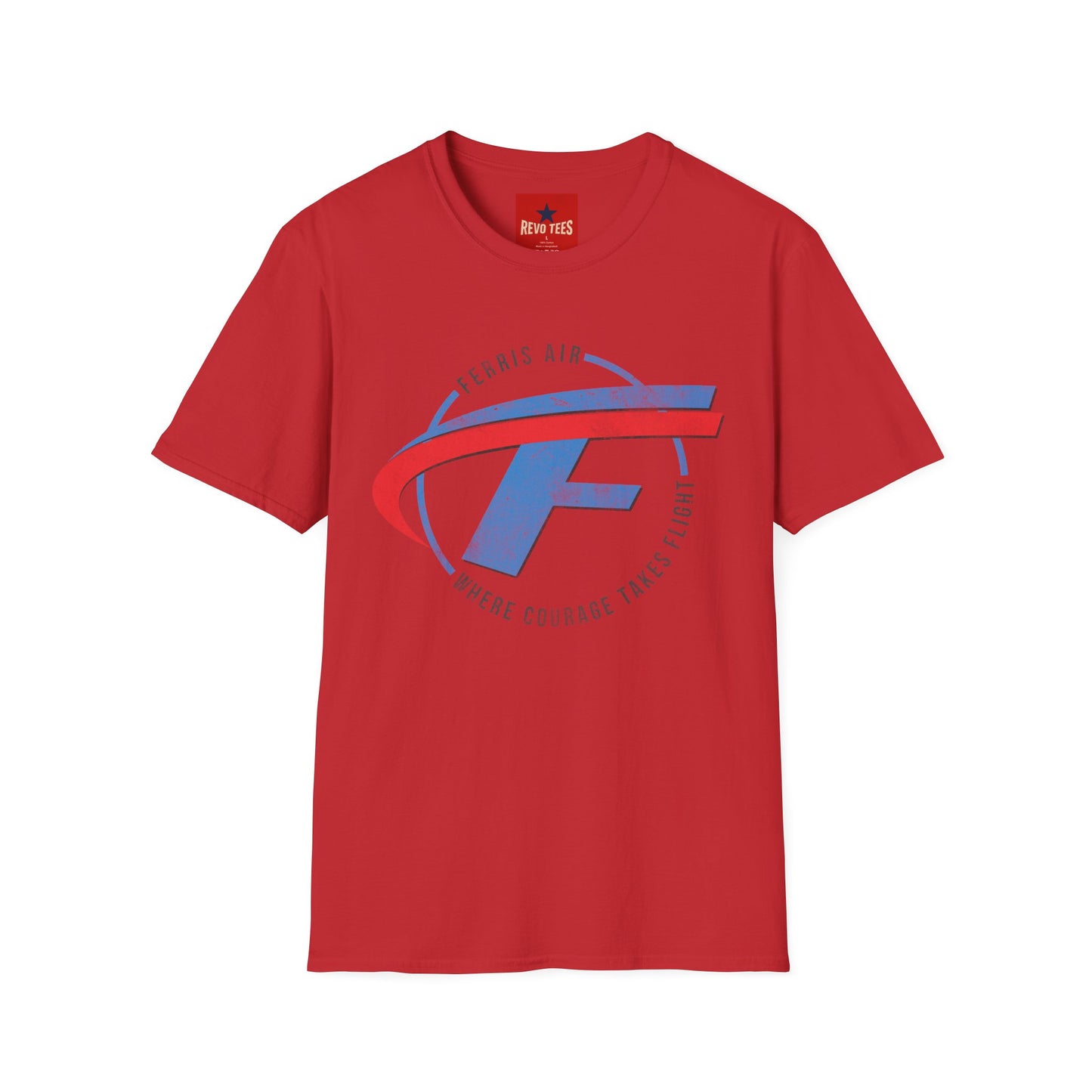 Ferris Air Flight Logo T‑Shirt — Retro Aviation Graphic Tee