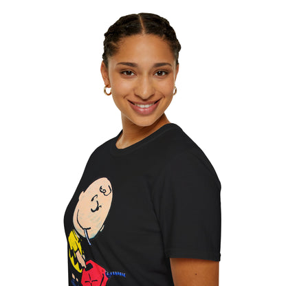 Banksy Novelty Cartoon Graphic T-Shirt — Naughty Charlie