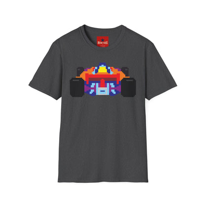 Pixel Race Car T-Shirt — Retro 8-Bit Racing Graphic Tee