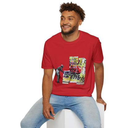 Banksy Graffiti Cleaner T-Shirt — Urban Street Art Tee