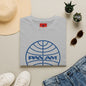 Pan Am Retro Logo T-Shirt — Vintage Airline Travel Tee