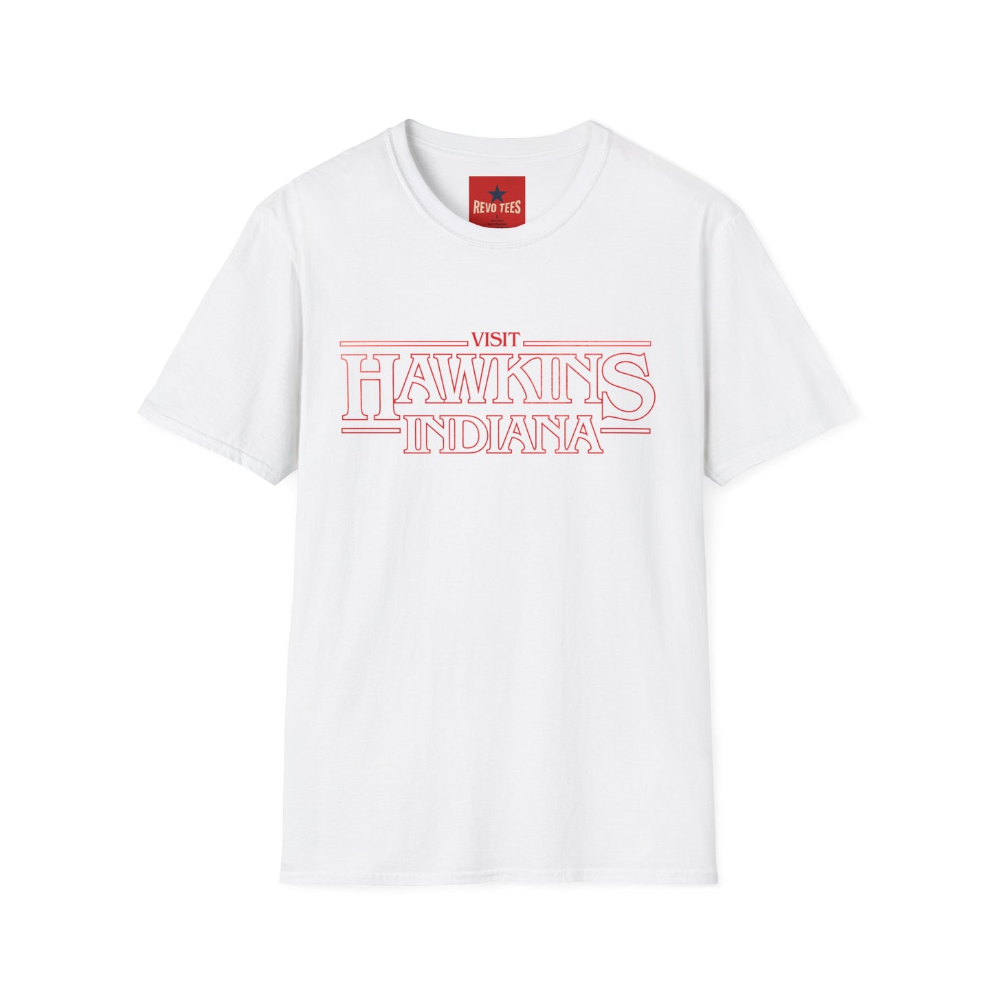 Visit Hawkins Indiana T-Shirt – Retro Stranger Things Inspired Tee