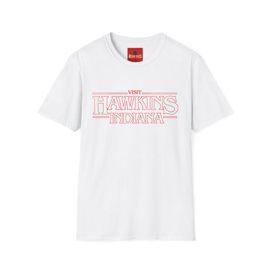 Visit Hawkins Indiana T-Shirt – Retro Stranger Things Inspired Tee