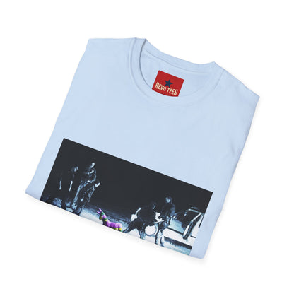 Banksy T-Shirt — Moody Night Street Scene Graphic Tee (12/05/01)