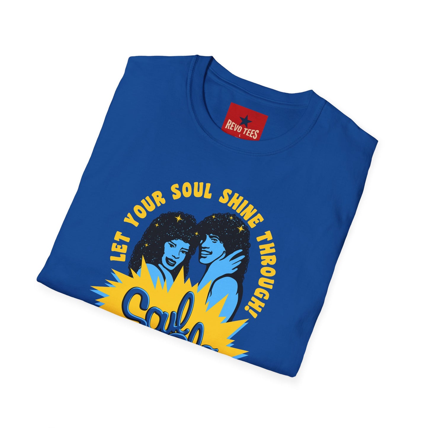 Soul Glo Retro Tee — "Let Your Soul Shine Through" 80s-Inspired Graphic T-Shirt