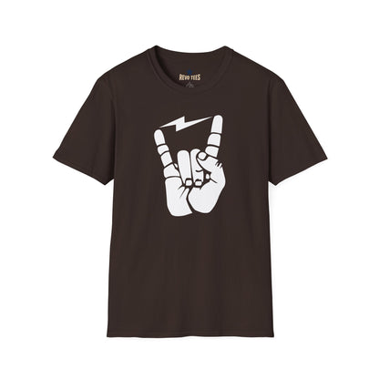 Revotees Electric Horns Unisex Softstyle T-Shirt - alternate view 4