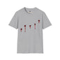 Revotees Minimal Red Drip Eyeballs Graphic T-Shirt - alternate view 3