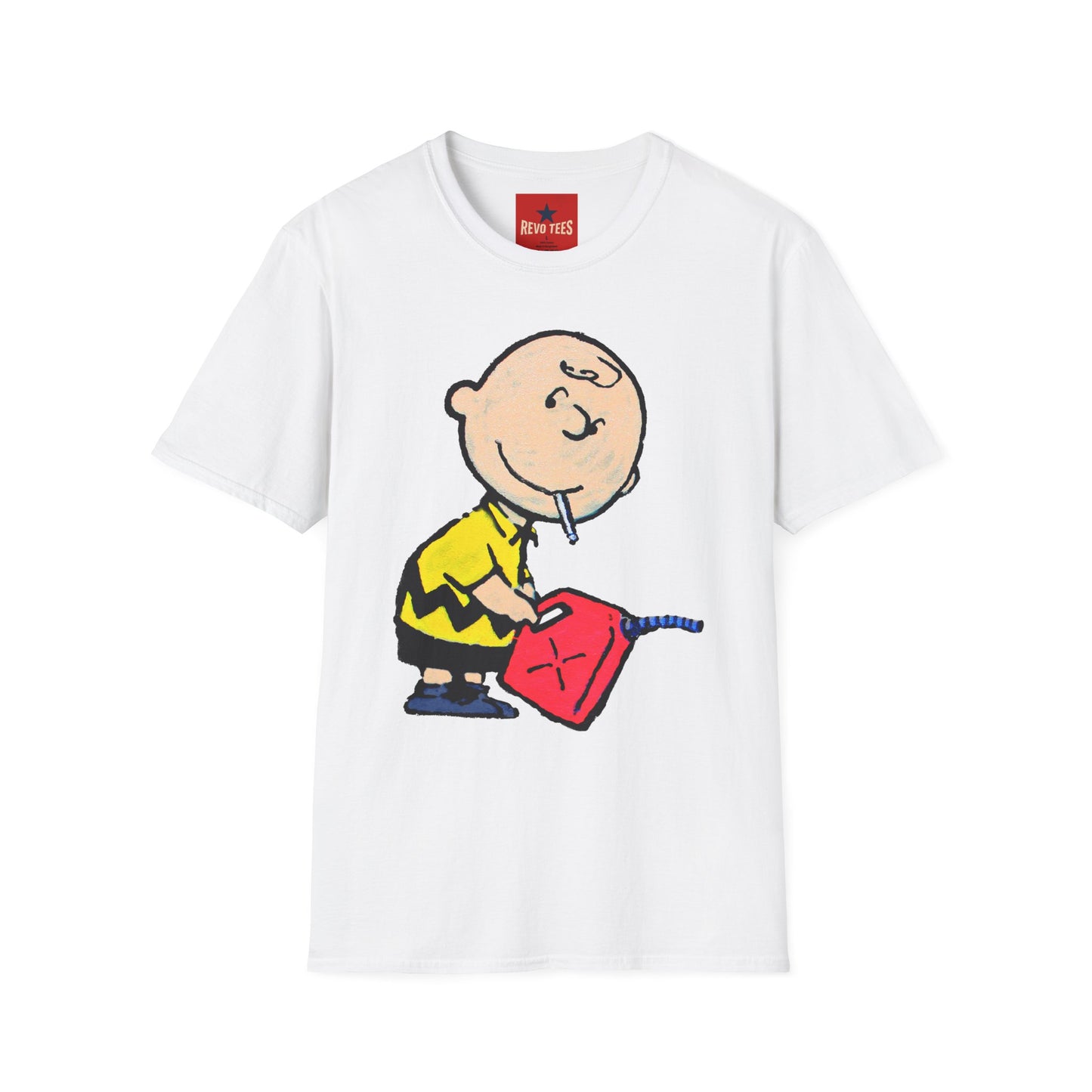 Banksy Novelty Cartoon Graphic T-Shirt — Naughty Charlie