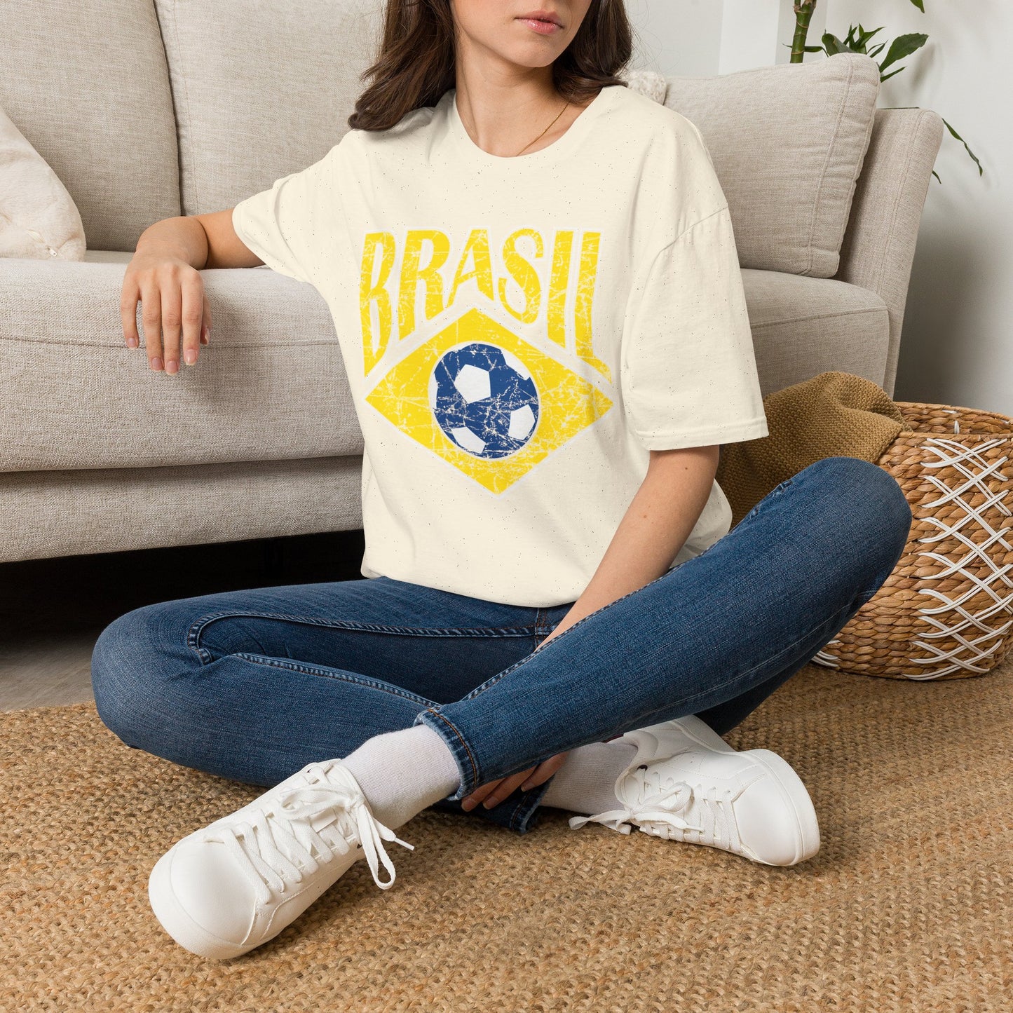 World Cup 2026 - Brasil Soccer T-Shirt — Vintage Brazil Football Tee