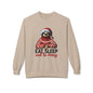 Christmas Sloth Sweatshirt – "Eat Sleep and Be Merry" Cozy Holiday Crewneck