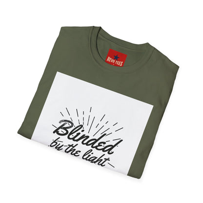 Blinded by the Light T-Shirt — Inspirational Faith Graphic Tee