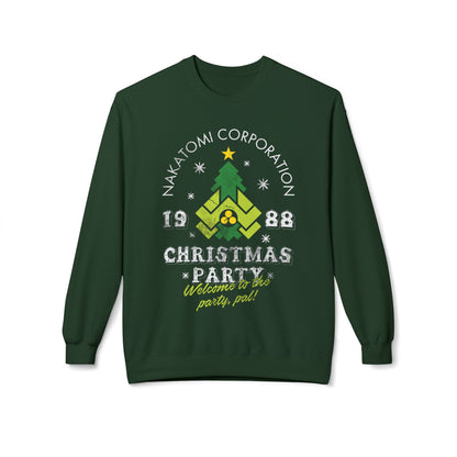 Die Hard 'Nakatomi Corporation 1988' Holiday Crewneck Christmas Party Sweatshirt