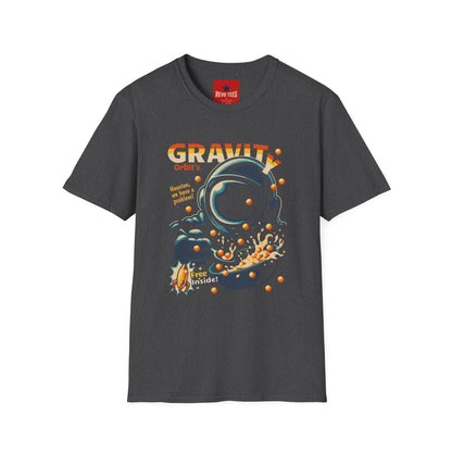 Gravity Orbit Astronaut T-Shirt — Retro Space Graphic Tee
