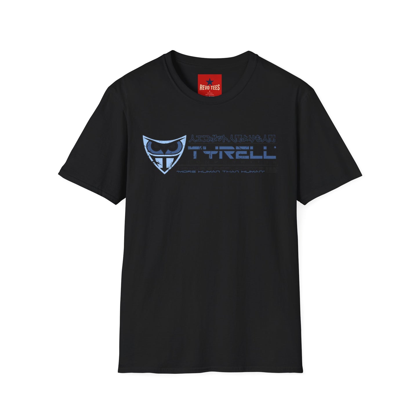 Tyrell Corporation Retro Cyberpunk T‑Shirt — Japanese Sci‑Fi Logo