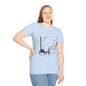 Bear & Tree Minimalist Graphic T-Shirt