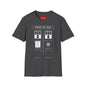 Police Box T‑Shirt — Retro Sci‑Fi TARDIS Door Graphic Tee