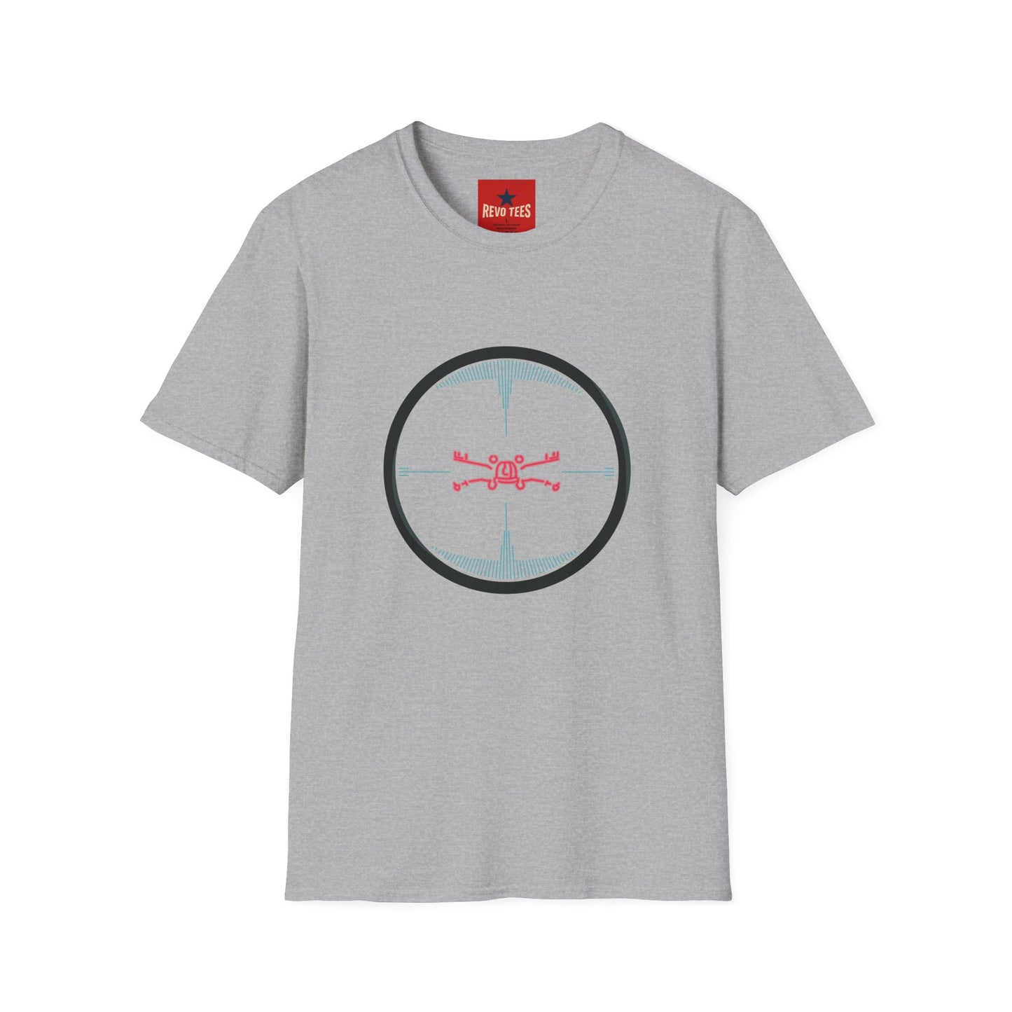 Drone Crosshair T‑Shirt — Minimalist FPV Pilot Tee