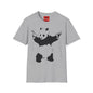 Banksy Panda Bat T-Shirt — Cute Gothic Panda Graphic Tee