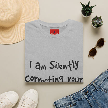 I'm Silently Correcting Your Grammar - Unisex Softstyle T-Shirt