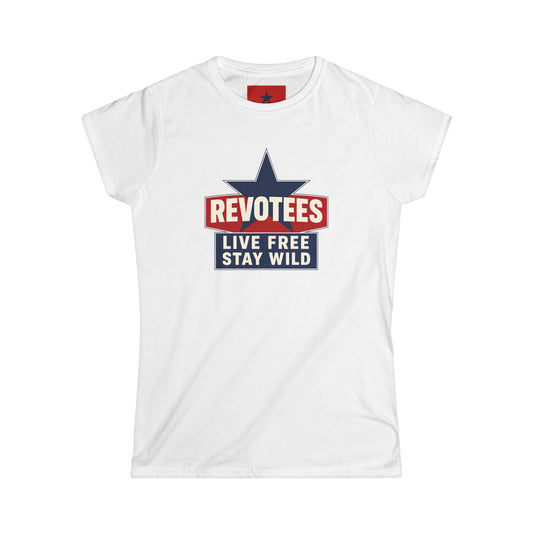 Revotees 'Live Free' Women's Tee