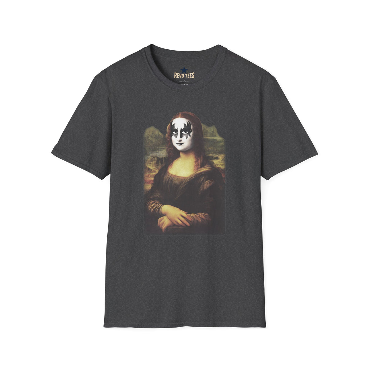 Revotees Hard Rock Kiss Unisex Softstyle T-Shirt - alternate view 7