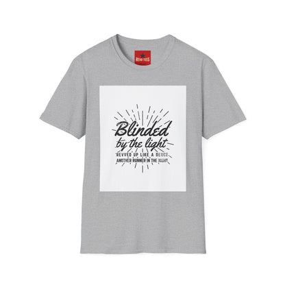 Blinded by the Light T-Shirt — Inspirational Faith Graphic Tee