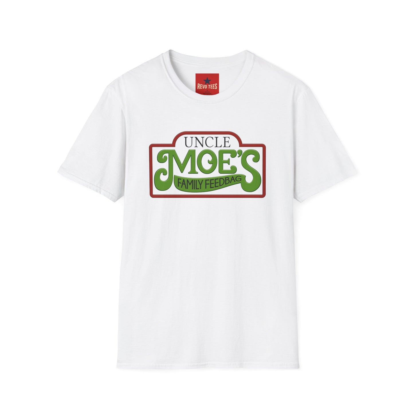 Uncle Moe’s Family Feedbag T-Shirt — Retro Farmhouse Logo Tee