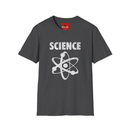 Science Atom Graphic T-Shirt — Retro STEM Tee for Scientists & Students