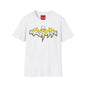Bayman Logo T-Shirt — Retro Comic Bat Emblem Graphic Tee