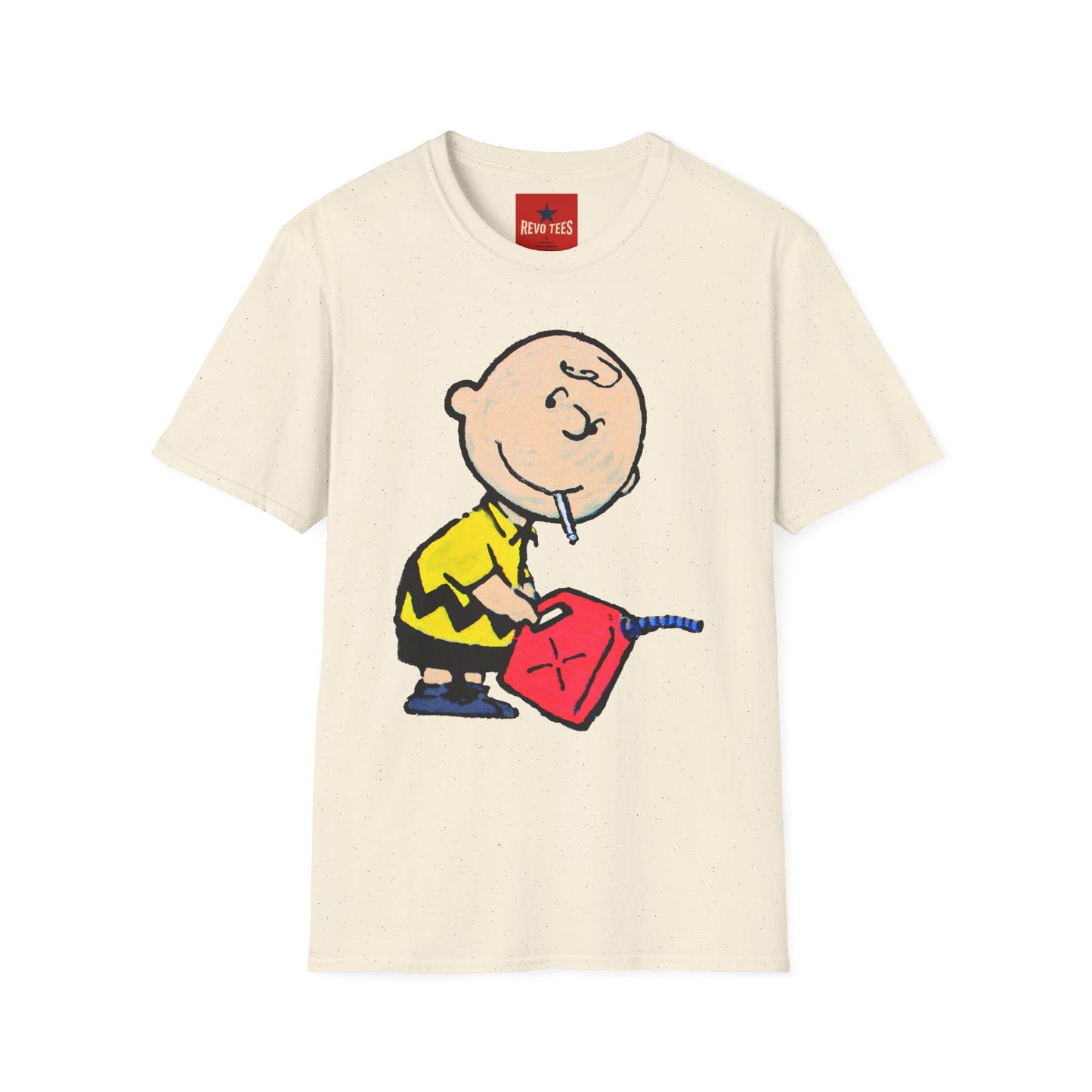 Banksy Novelty Cartoon Graphic T-Shirt — Naughty Charlie
