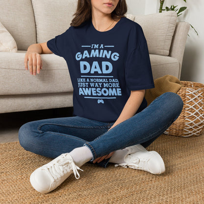 Gaming Dad T-Shirt — “I’m a Gaming Dad” Funny Father’s Day Tee