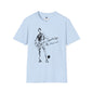 Revotees The Clash Joe Strummer Sound Check by Ray Lowry Unisex Softstyle T-Shirt - alternate view 6