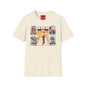 The Big Lebowski Bowling Grid T-Shirt – "Over the Line" Retro Gamer Design