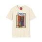 T-Shirt — “Timmy Has a Visitor” Retro Horror Graphic Tee