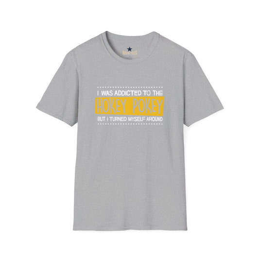 Revotees Hokey Pokey Funny I Was Addicted to the Hokey Pokey Graphic T-Shirt - alternate view 2
