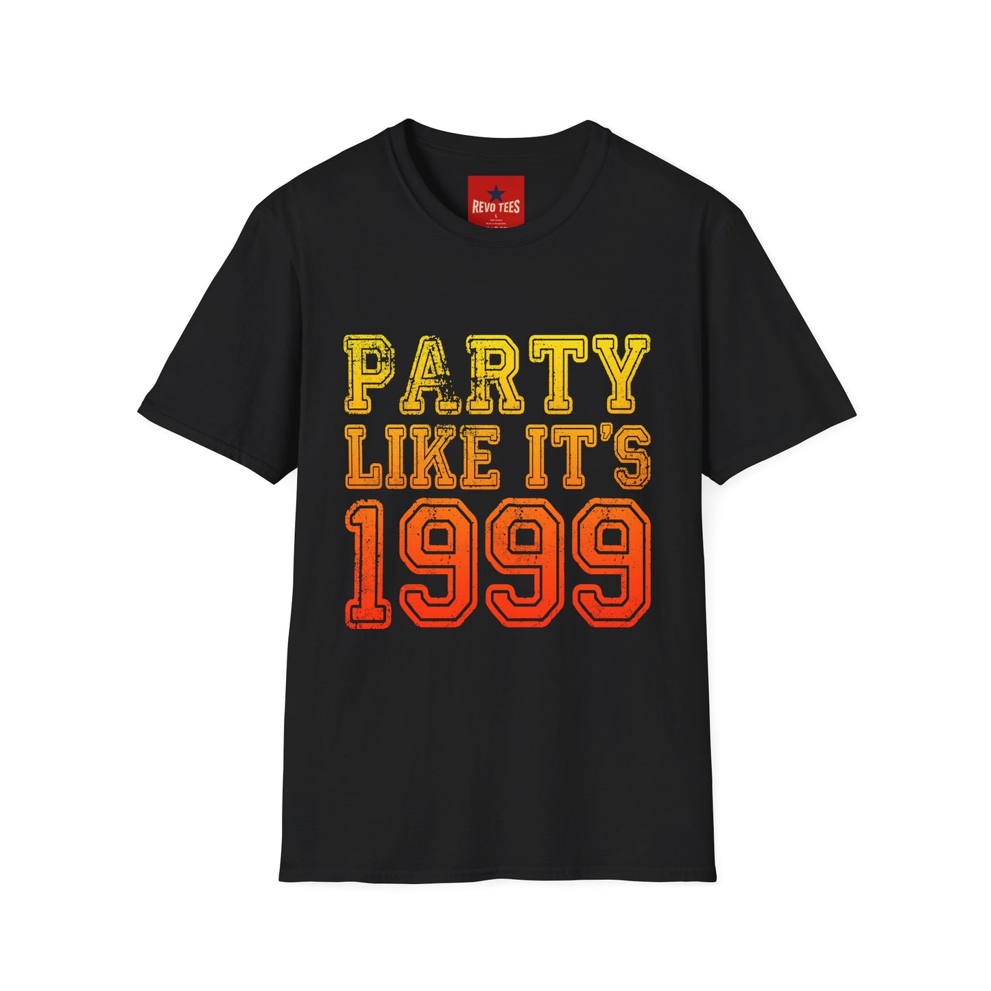 T‑Shirt — "Party Like It's 1999" Retro Gradient Tee