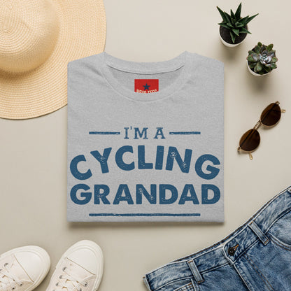 Cycling Grandad T‑Shirt — "I'm a Cycling Grandad" Funny Gift for Grandpa