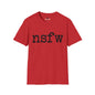 Revotees Nsfw Graphic Bold Minimalist Statement Shirt T-Shirt - alternate view 8