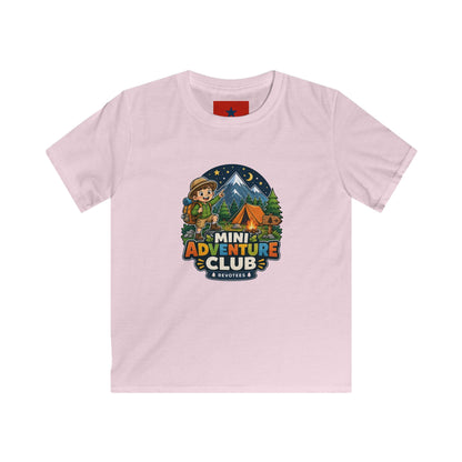 Kids Adventure Club T-Shirt — Mini Explorer Camping Tee